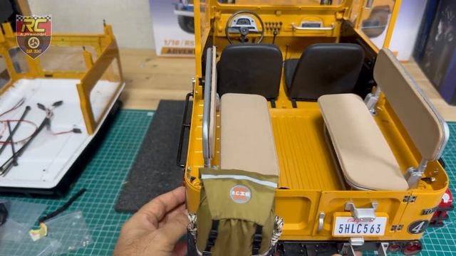 1/10 Scale / RS | FMS TOYOTA Land Cruiser FJ40 | Decorating | off-road Driving #02 смотреть онлайн