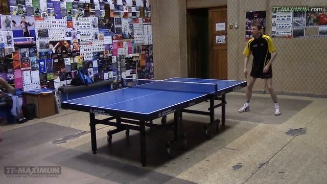 SPINLORD Blitzschlag 0,8 мм bh блок и удар длинными шипами по топспину, техника настольного тенниса