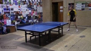 SPINLORD Blitzschlag 0,8 мм bh блок и удар длинными шипами по топспину, техника настольного тенниса