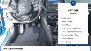 2019 Subaru Impreza State College PA 606909