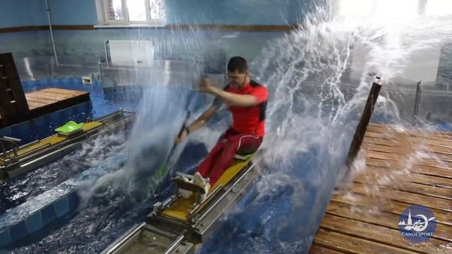 Canoe kayak pool training смотреть онлайн
