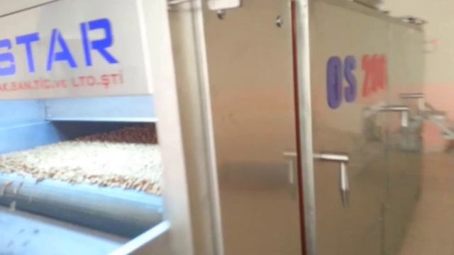 Almond Roasting Machine - Nuts Roasting Machine - آلة تحميص المكسرات смотреть онлайн