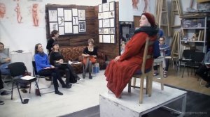 Ольга Иордан о рисовании по школе ВХУТЕМАСа. Первая часть, о графитном рисунке