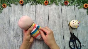 Кукла из носков. Легко и быстро ? Sock doll. Quick and easy