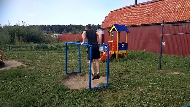 "Проект от 10 до ?" Отжимания на брусьях (39 повторов) смотреть онлайн