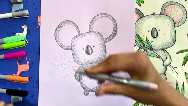 Приключения Коалы в Эвкалиптовом лесу. Рисуем вместе. Koala in the Eucalyptus Forest. Draw together смотреть онлайн