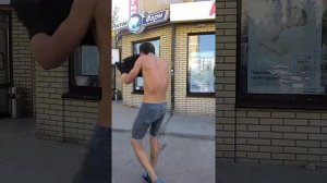 Перцовка в действии.