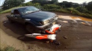 Жёсткие падения в эндуро. Смотреть до конца!