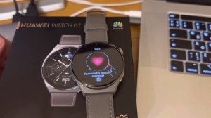 Часы Huawei watch GT3 Pro и активация функции ЭКГ в Казахстане