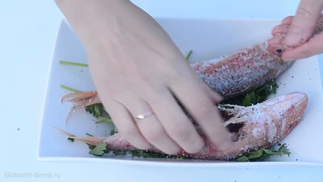 Барабулька на гриле. Вкуснейшая рыбка за 10 минут! Готовим дома смотреть онлайн