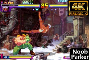 Street Fighter III - Elena аркада 1997 4K