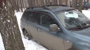Субару форестер и снег