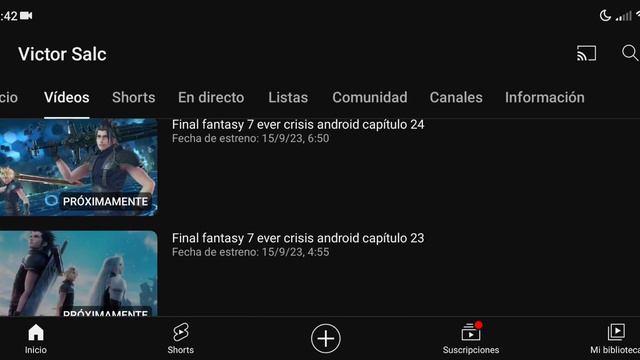 Información sobre final fantasy 7 ever crisis android смотреть онлайн