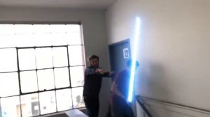 World's LONGEST Lightsaber