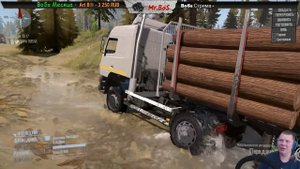 МаЗ 5440 Честный Обзор мода Spintires MudRunner