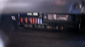 BMW E60  5 SERIES  ГДЕ  НАХОДЯТСЯ ПРЕДОХРАНИТЕЛИ.