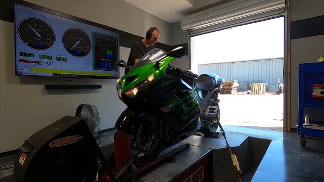 2020 Kawasaki ZX14R Dyno Tune & ECU FLASH with Brock's Performance Alien Head Exhaust - Moore Mafia смотреть онлайн
