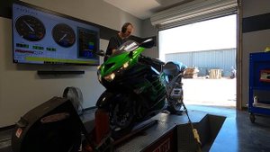 2020 Kawasaki ZX14R Dyno Tune & ECU FLASH with Brock's Performance Alien Head Exhaust - Moore Mafia