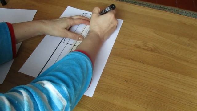 Как сделать выкройку для пошива широкого домашнего платья. смотреть онлайн