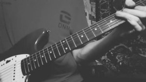 КИНО - Невесёлая песня (Кавер на соло партию Юрия Каспаряна)