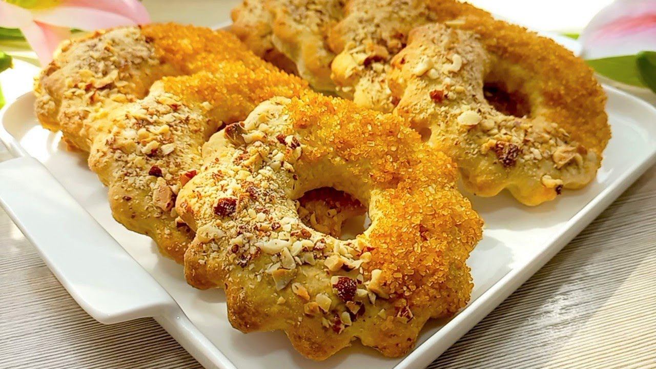 Красивое Рассыпчатое Песочное Печенье!  Самое вкусное и самое быстрое! Просто и очень вкусно!