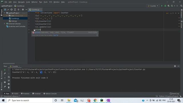 How to use Counter collections in Python| Python Tutorial | смотреть онлайн