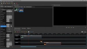 4. Отделение аудио в OpenShot (отключаем звук и видео)