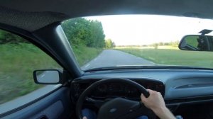 1988 Ford Scorpio Mk1/Granada Mk3 2.0i (115 HP) POV Test Drive | Walkaround, 0-100, Acceleration