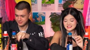 BLACK FOOD ASMR MUKBANG | JELLY, NOODLE, SNACKS | feat. TIM from XO TEAM