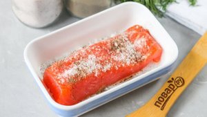 Засолка красной рыбы с коньяком