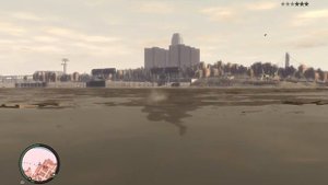 Уход от полиции, полиц катера ослепли GTA IV (GTA 4)