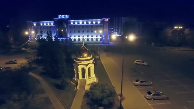 Ночная съёмка Иркутск. смотреть онлайн