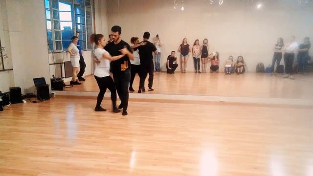 Diego&Monica - Samba de gafieira - Открытый урок смотреть онлайн