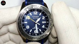 Citizen Promaster GMT Eco-Drive Watch Time settings and review | TrendWatchLab | Citizen