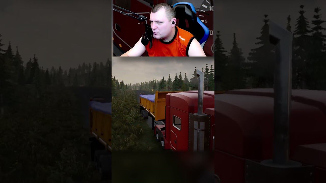 ОБГОН по обочине #alaskanroadtruckers