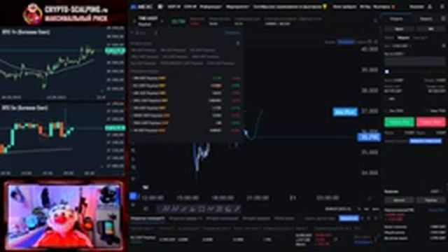 Максимальный риск #35. Скальпинг криптовалюты. Онлайн торговля. смотреть онлайн