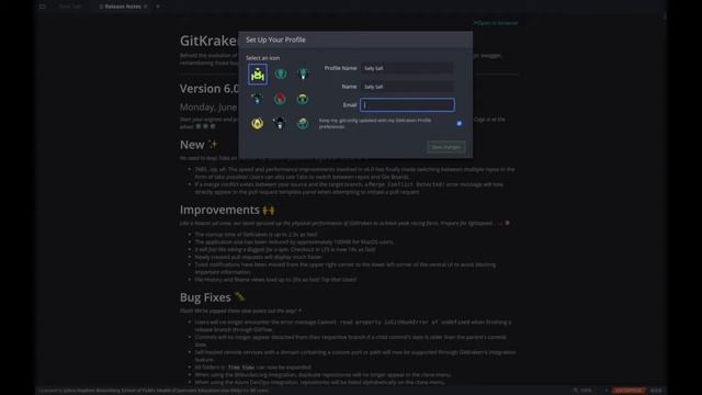 Configuration de GitHub et GitKraken смотреть онлайн