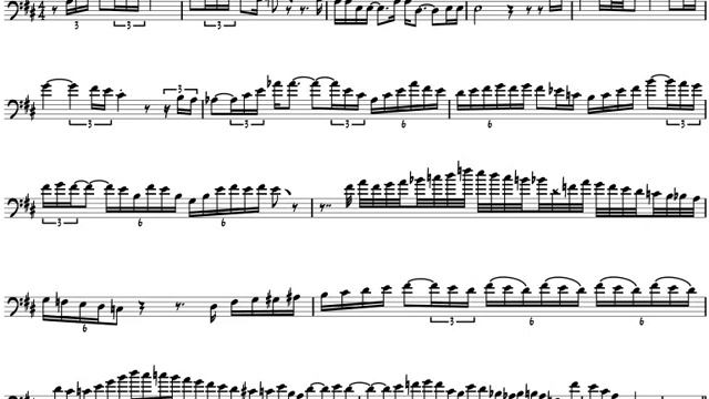 Barnaby Dickinson 'Autumn In New York' Trombone Solo Transcription смотреть онлайн