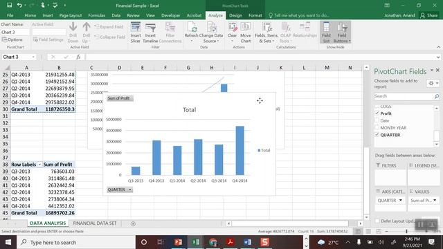 Anand David Jonathan MasterClass  In Excel  | Data Analysis using Excel Tutorial For Beginners