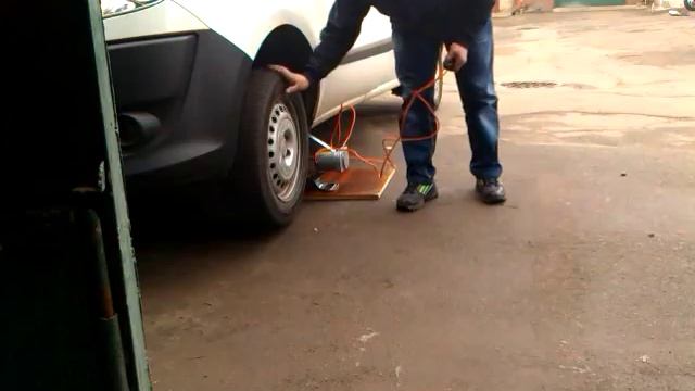 Электро домкрат