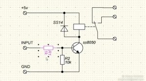 Простой самодельный релейный модуль.