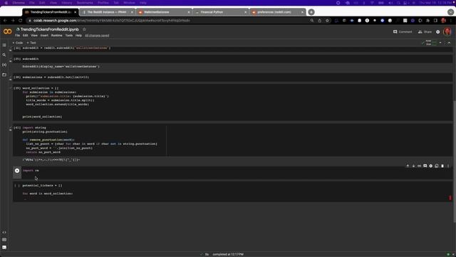 Get trending Reddit stocks using PRAW and Python смотреть онлайн