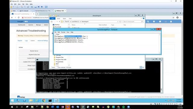 OnCommand Insight Annotation Import Utility смотреть онлайн