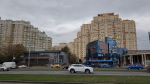 Москва. ЖК Доминион. МГУ. Проспект Вернадского. Ноябрь 2022 года.