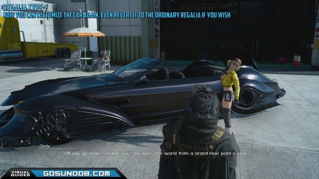 FFXV - How to Unlock the Regalia Type-F (Flying Car) in Final Fantasy XV смотреть онлайн