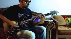 Schecter Blackjack sls c1 fr sustainiac-Warm up on 175 bpm( Informal video)