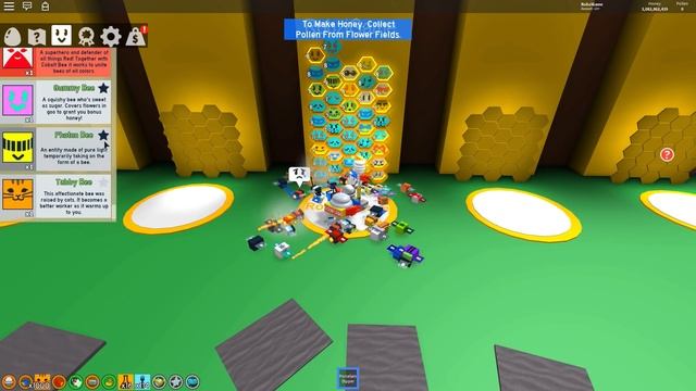СИМУЛЯТОР ПЧЕЛОВОДА ВСЕ БОНУСЫ ОДАРЕННЫХ ПЧЕЛ! ЧЕМ КОРМИТЬ ПЧЁЛ ROBLOX BEE SWARM SIMULATOR