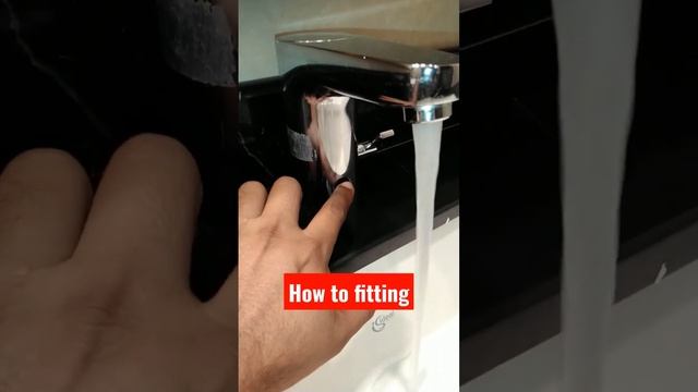 how to fitting wash basin mixer#short