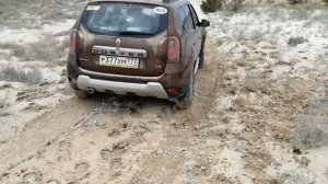 Дастер на штатной резине по Казахстану