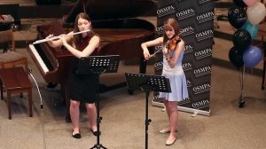 Leslie Ashworth (violin) & Sophie Lanthier (flute) - Hoffmeister duet for flute and violin